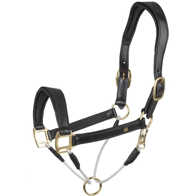 Lädergrimma Rope Royal S-Line Svart