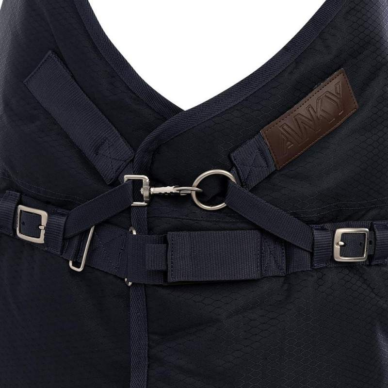 Stalltäcke Anatomic 300g 1680D Marinblå