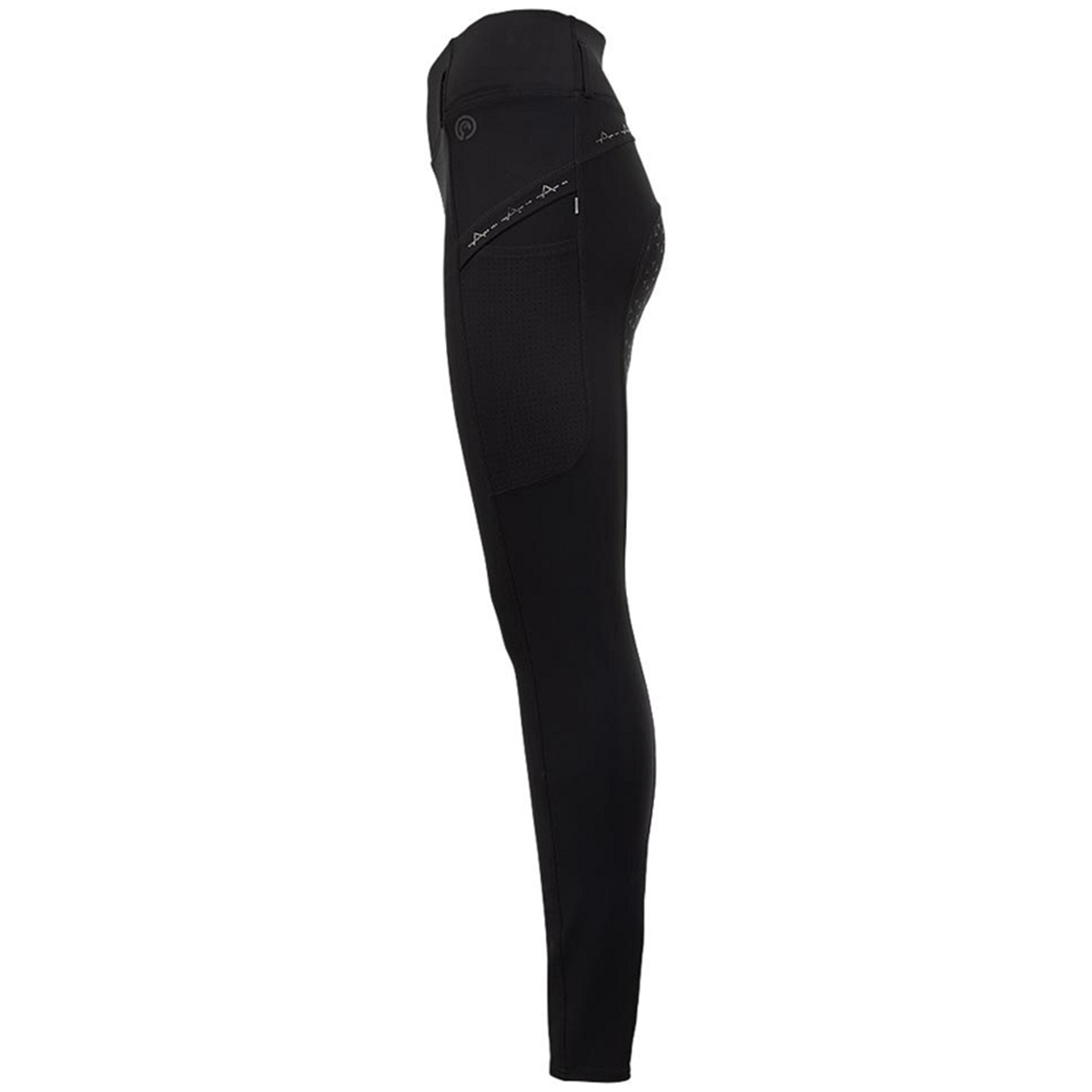 Ridtights Tregging Exposure Silicone Full Seat Svart