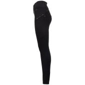 Ridtights Tregging Exposure Silicone Full Seat Svart Ridtights Tregging Exposure Silicone Full Seat Svart