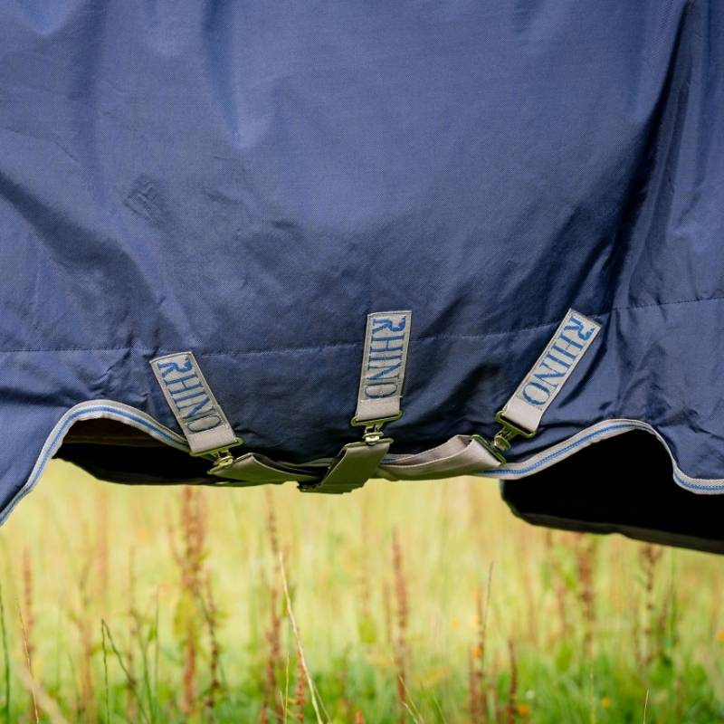 Regntäcke Rhino Plus 1000D 0g Marinblå/Grå/Blå