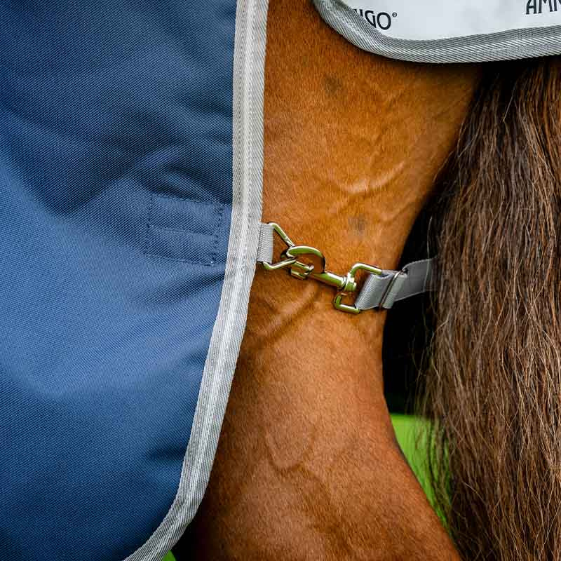 Regntäcke Amigo Plus 1200D 50g Marinblå/Grå/Silver