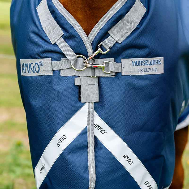 Regntäcke Amigo Plus 1200D 50g Marinblå/Grå/Silver