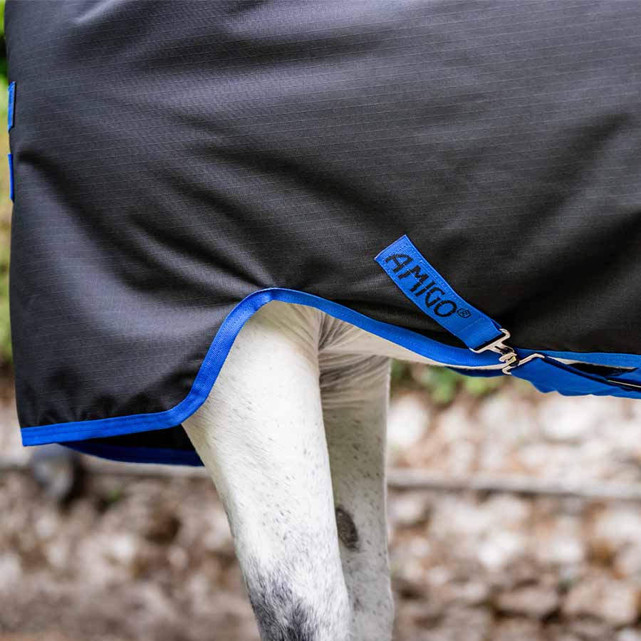 Regntäcke Amigo Ripstop 900D 0g Pony Svart/Blå