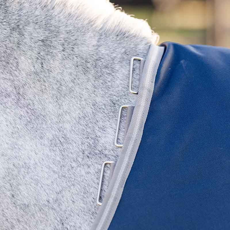 Regntäcke Amigo 1200D Plus Pony 0g Marinblå/Grå/Silver