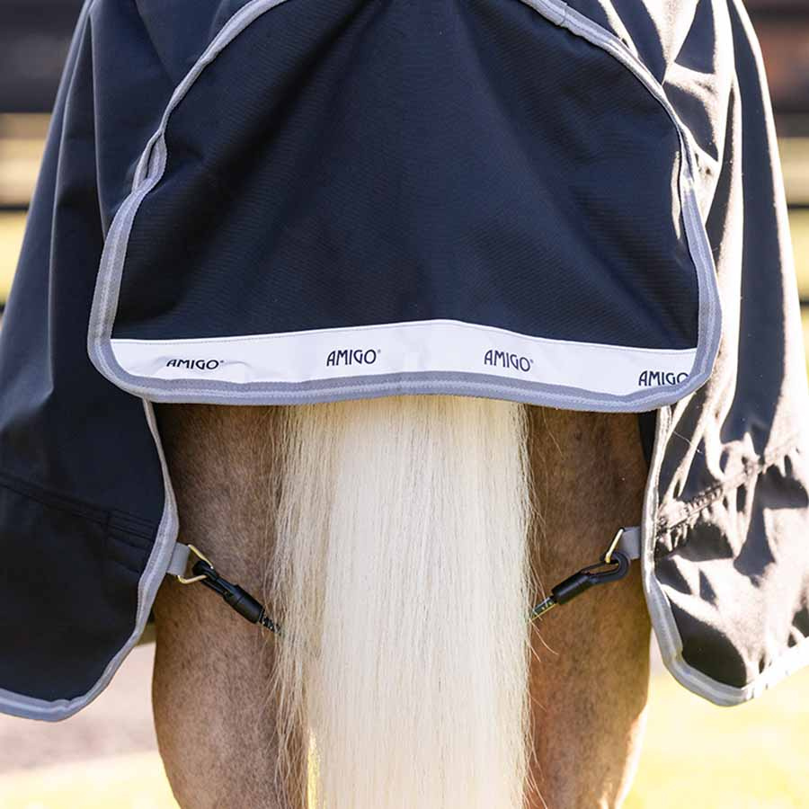 Vintertäcke Amigo 1200D Plus Pony 250g Svart/Grå