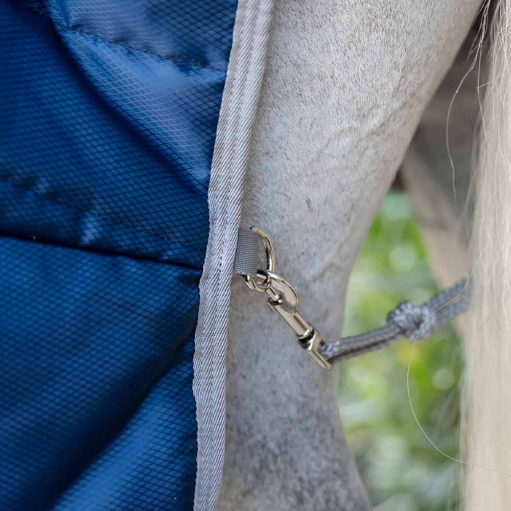 Stalltäcke Amigo Insulator Ripstop 210D 100g Marinblå/Grå