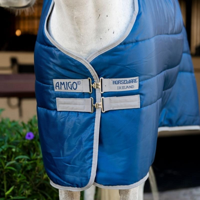 Stalltäcke Amigo Ripstop Insulator 210D 200g Marinblå/Grå