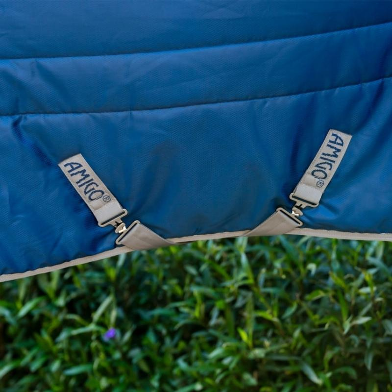 Stalltäcke Amigo Ripstop Insulator 210D 200g Marinblå/Grå