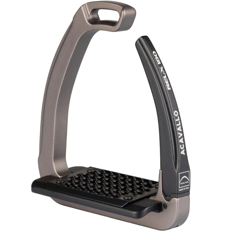 Stigbyglar Rel-X 180 Titanium/Svart