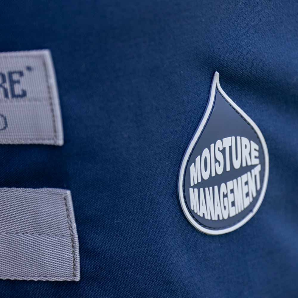 Stalltäcke Amigo 0g Marinblå/Grå/Silver