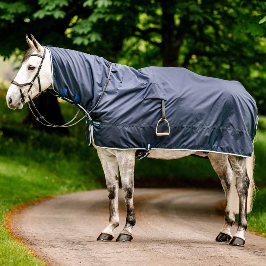 Ridregntäcke Newmarket Witney Navy