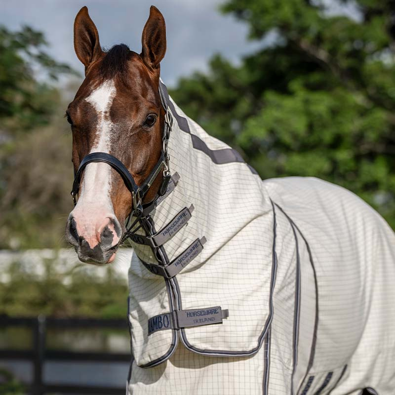 Sommartäcke Rambo Optimo Supreme Summer Plus Vit/Marinblå/Grå