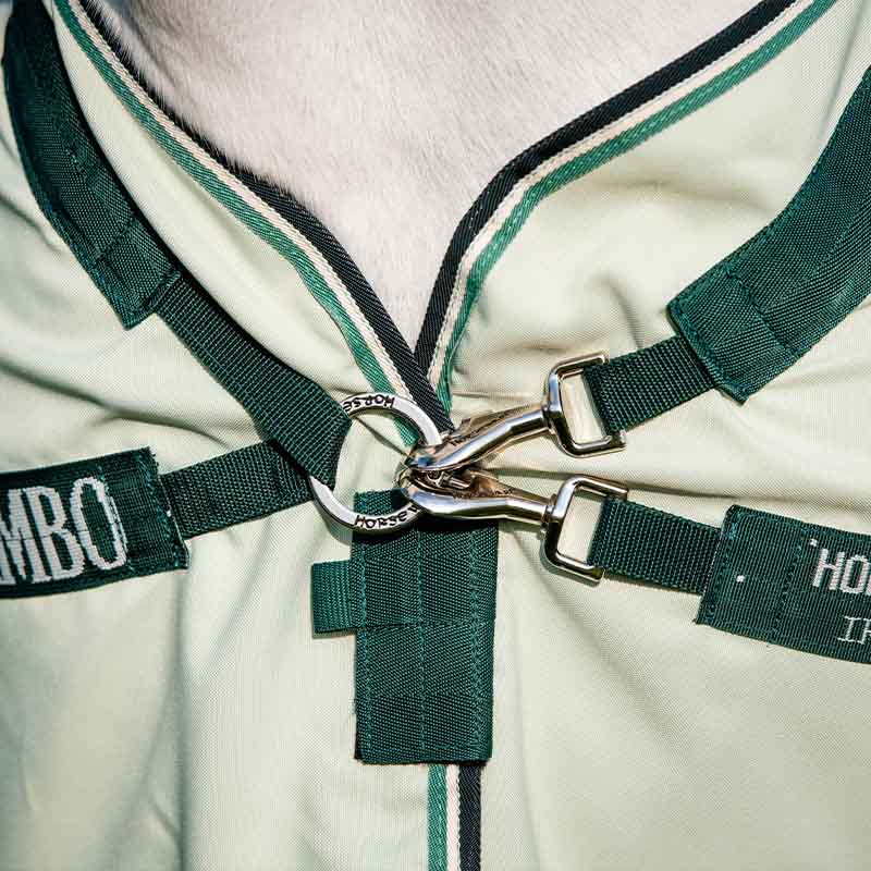 Rambo Hoody Flug- & eksemtäcke ink. Flughuva Ljusgrön