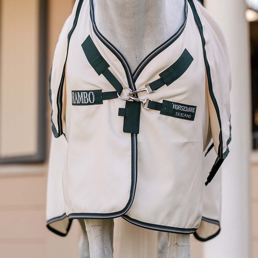 Flug- & Eksemtäcke Rambo Hoody XL Beige/Grön/Silver