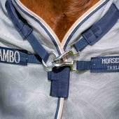 Flugtäcke med Hals Rambo Protector Silver Flugtäcke med Hals Rambo Protector Silver