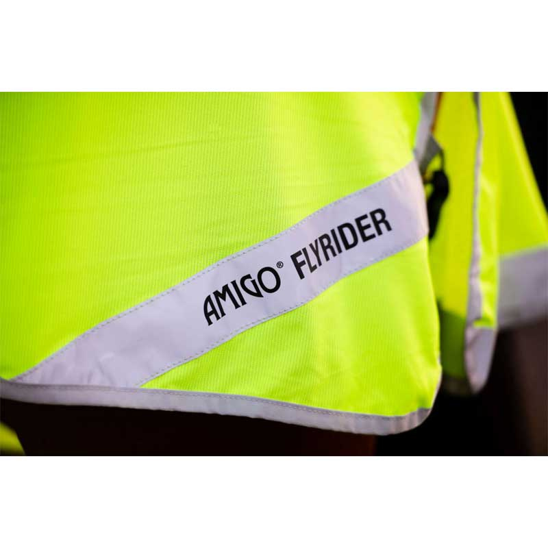 Amigo Flyrider Ridtäcke Neongul