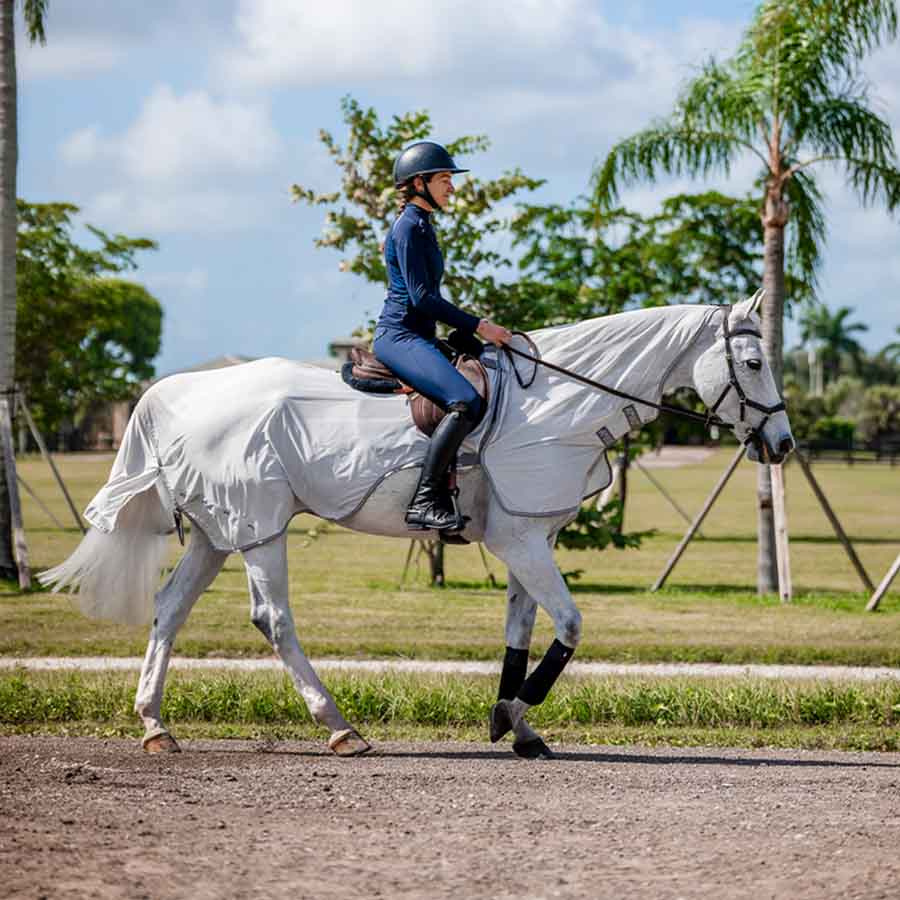 Flugridtäcke Amigo Flyrider Silver/Grå