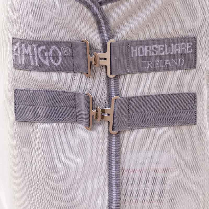 Flugtäcke Amigo Bug Rug Plus Pony Silver/Grå