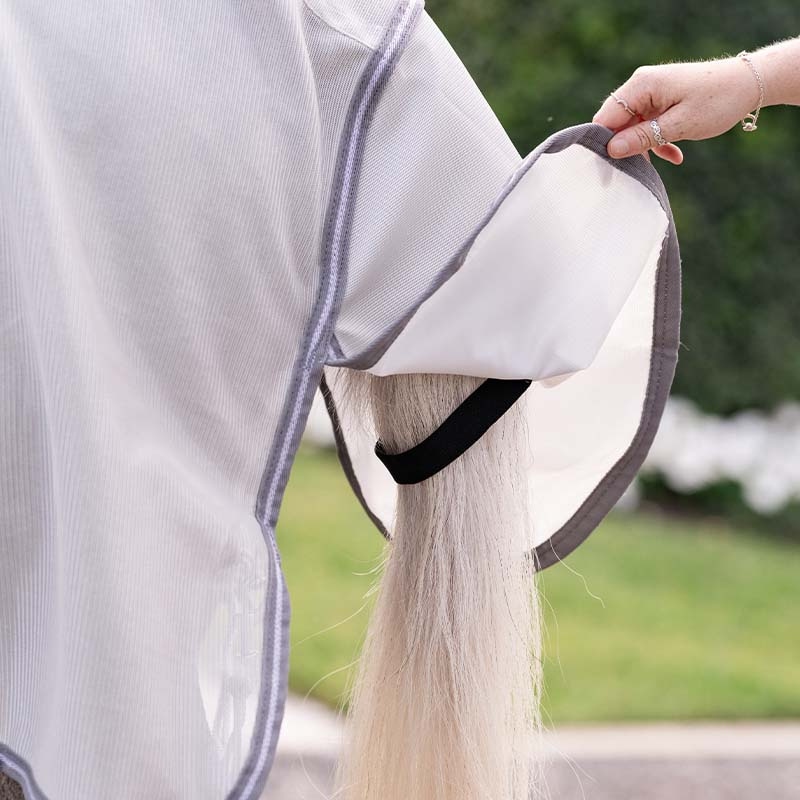 Flugtäcke Amigo Bug Rug Pony Silver/Grå