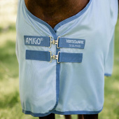 Flugtäcke Amigo Bug Rug Plus Ljusblå/Blå/Silver Flugtäcke Amigo Bug Rug Plus Ljusblå/Blå/Silver