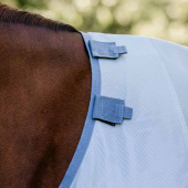 Flugtäcke Amigo Bug Rug Plus Ljusblå/Blå/Silver Flugtäcke Amigo Bug Rug Plus Ljusblå/Blå/Silver