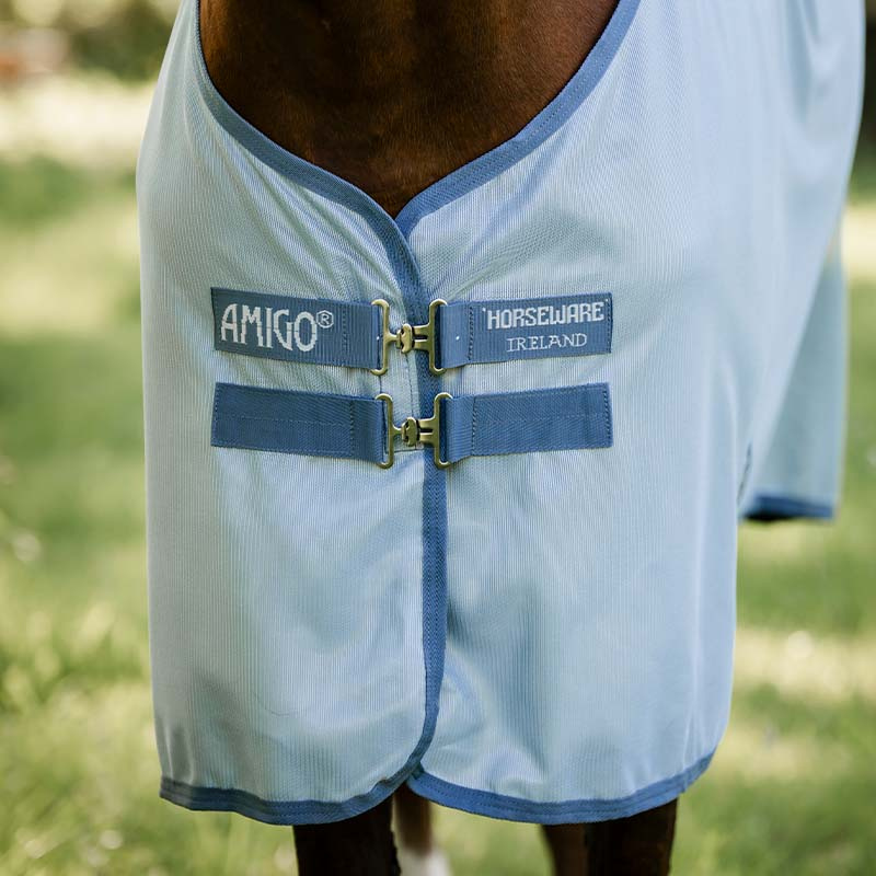 Flugtäcke Amigo Bug Rug Ljusblå/Blå/Silver