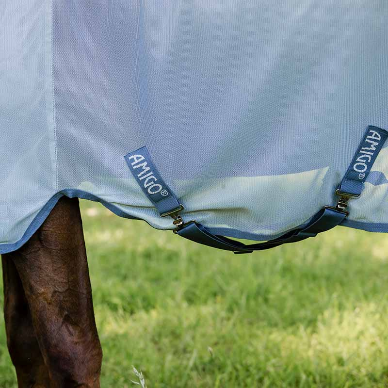 Flugtäcke Amigo Bug Rug Ljusblå/Blå/Silver
