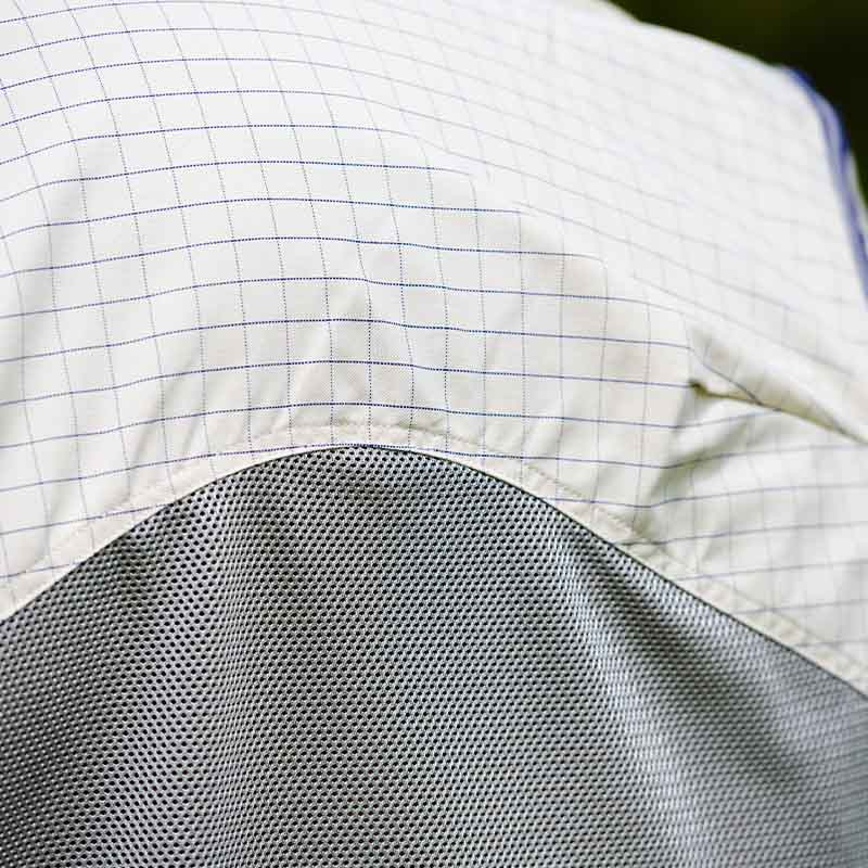 Flug- & Sommartäcke Amigo Airflow Plus Vit/Grå/Blå