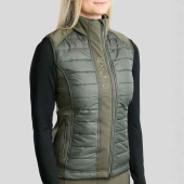 Hybridväst Emma Softshell Forest Green Hybridväst Emma Softshell Forest Green