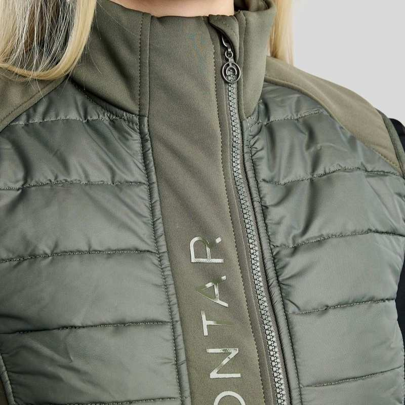 Hybridväst Emma Softshell Forest Green