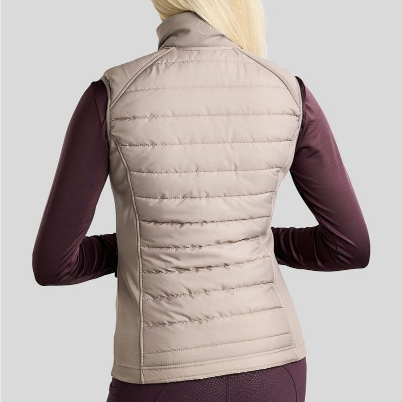 Hybridväst Emma Softshell Pearl Grey