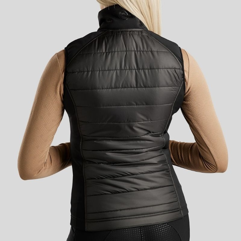 Hybridväst Emma Softshell Svart