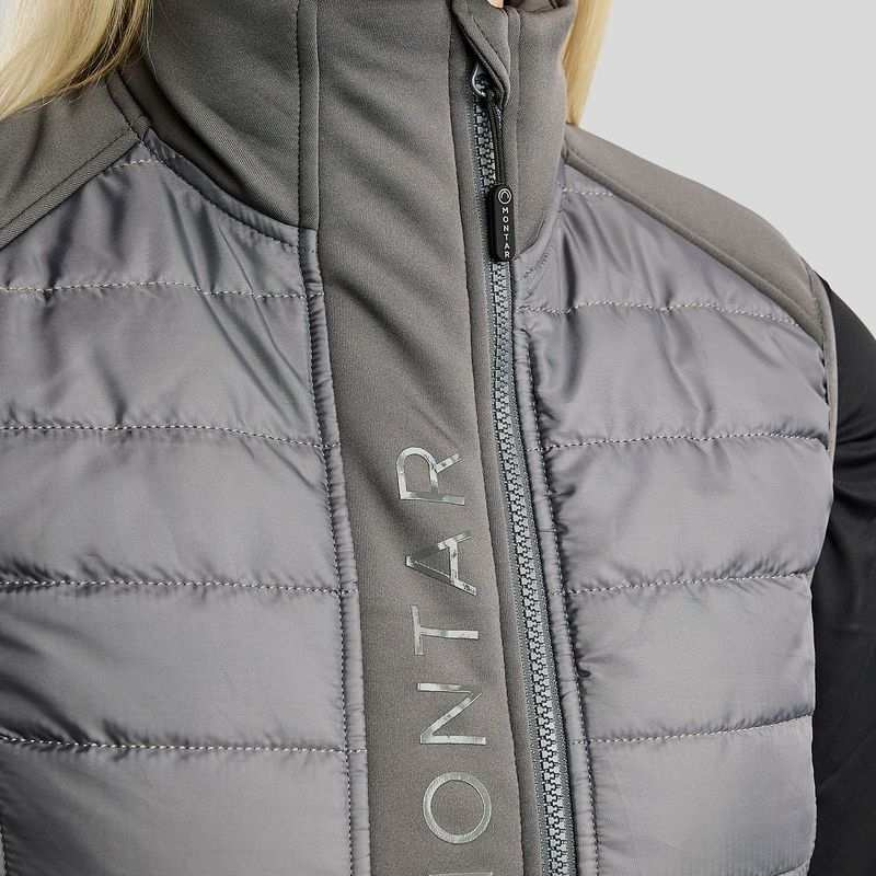 Hybridväst Emma Softshell Grå