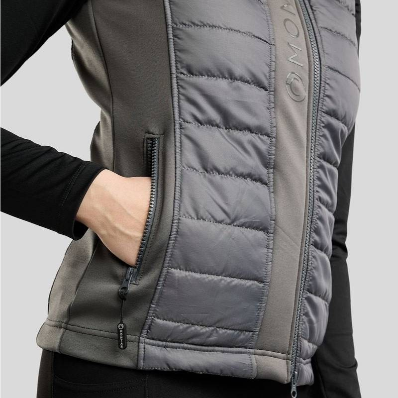 Hybridväst Emma Softshell Grå