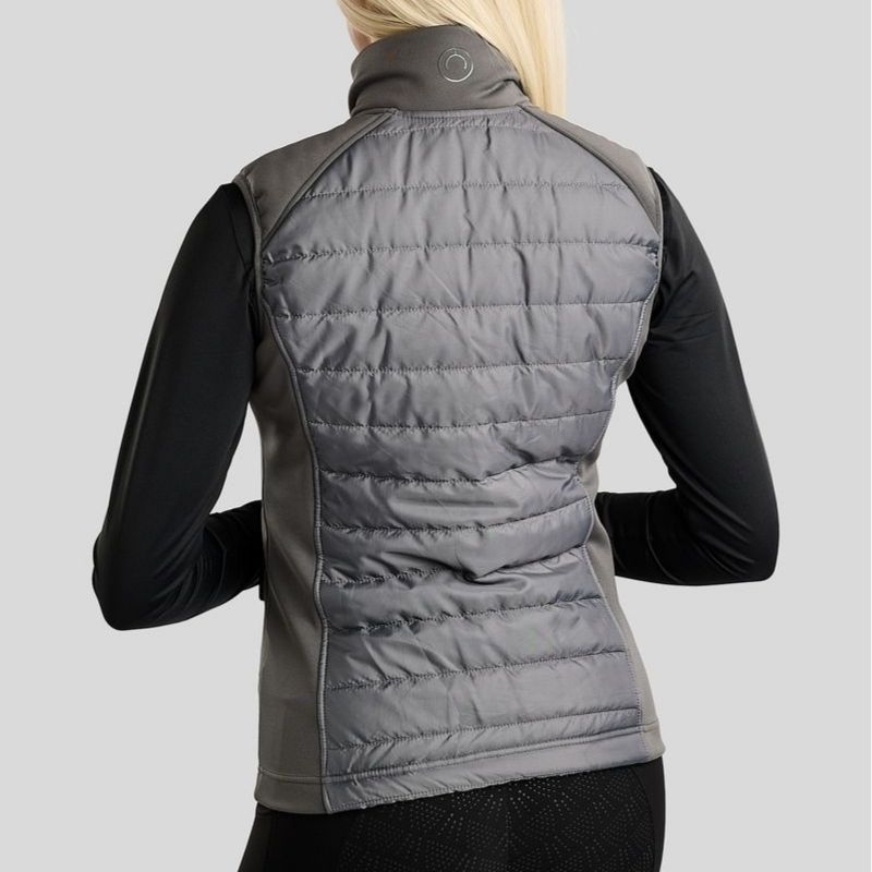 Hybridväst Emma Softshell Grå