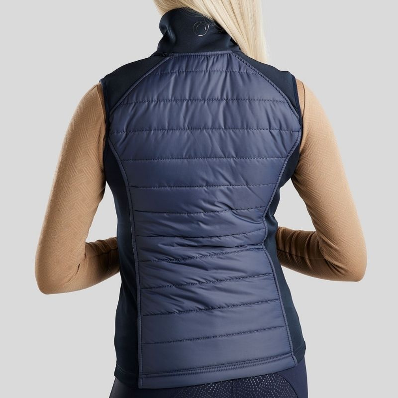 Hybridväst Emma Softshell Marinblå
