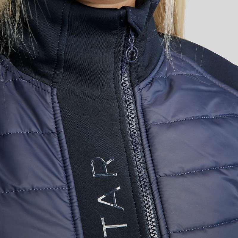 Hybridväst Emma Softshell Marinblå