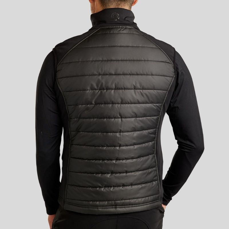 Hybridväst Herr Emanuel Softshell Svart