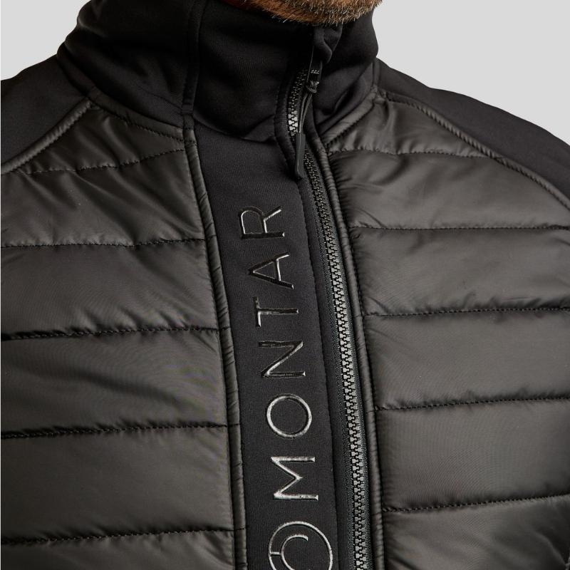 Hybridväst Herr Emanuel Softshell Svart