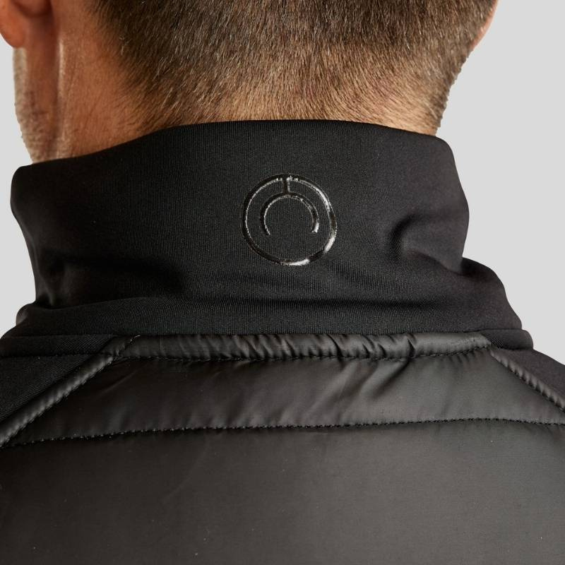 Hybridväst Herr Emanuel Softshell Svart