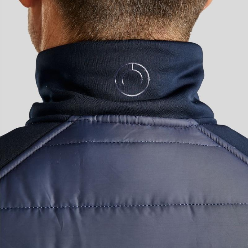 Hybridväst Herr Emanuel Softshell Marinblå