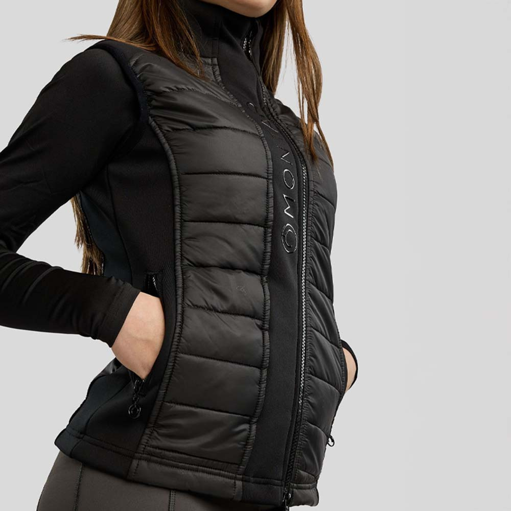 Hybridväst Barn/Junior Emma Softshell Svart