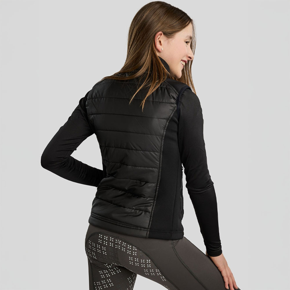 Hybridväst Barn/Junior Emma Softshell Svart