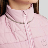 Hybridväst Barn/Junior MoLila Softshell Champagne Crystal Tape Candy Pink Hybridväst Barn/Junior MoLila Softshell Champagne Crystal Tape Candy Pink