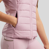 Hybridväst Barn/Junior MoLila Softshell Champagne Crystal Tape Candy Pink Hybridväst Barn/Junior MoLila Softshell Champagne Crystal Tape Candy Pink
