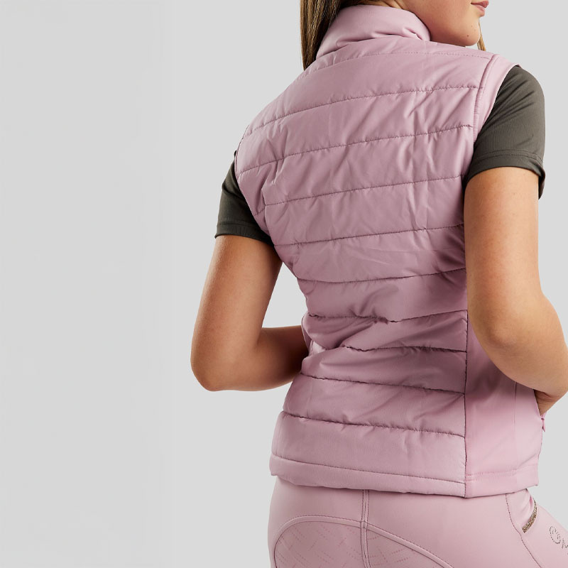 Hybridväst Barn/Junior MoLila Softshell Champagne Crystal Tape Candy Pink