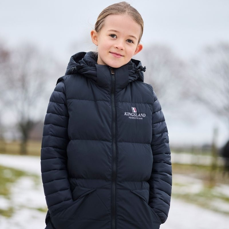 Ridväst Classic Unisex Down Marinblå