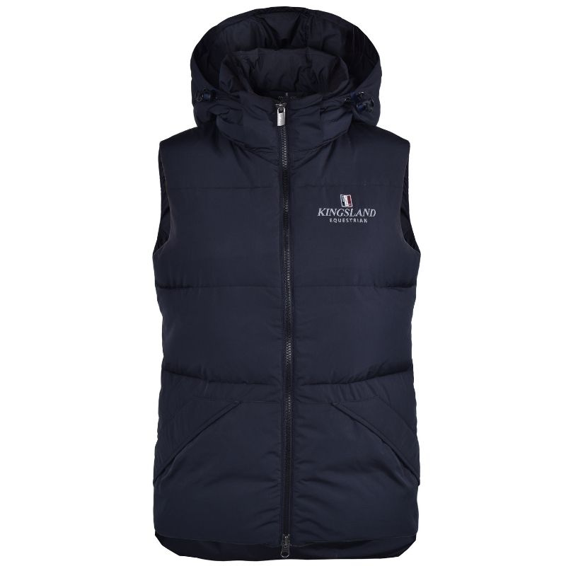 Ridväst Classic Unisex Down Marinblå