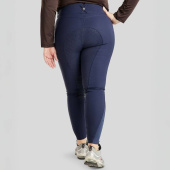 Ridbyxor Megan Yati Curve Full Grip Marinblå Ridbyxor Megan Yati Curve Full Grip Marinblå